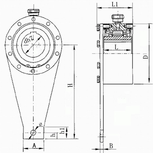 NYD型单向离合器(图1)